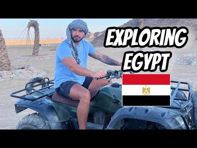  Exploring Egypt - Desert Quad Bike, Private Yacht, Farsha Cafe, Dune Buggy Etc….VLOG