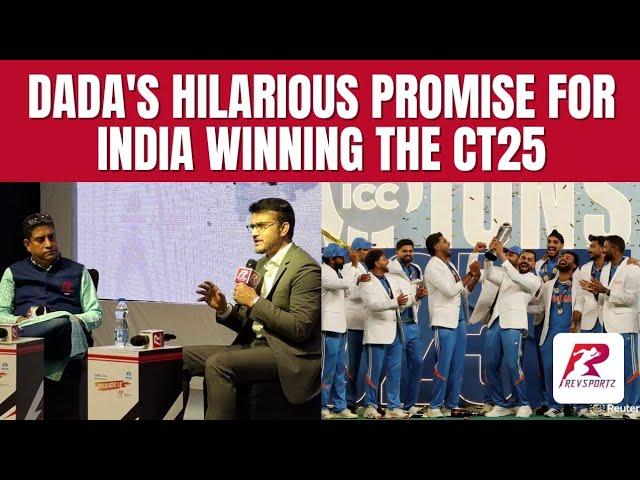 Dada's HILARIOUS Promise for India Winning the Champions Trophy 2025! | #Trailblazers3