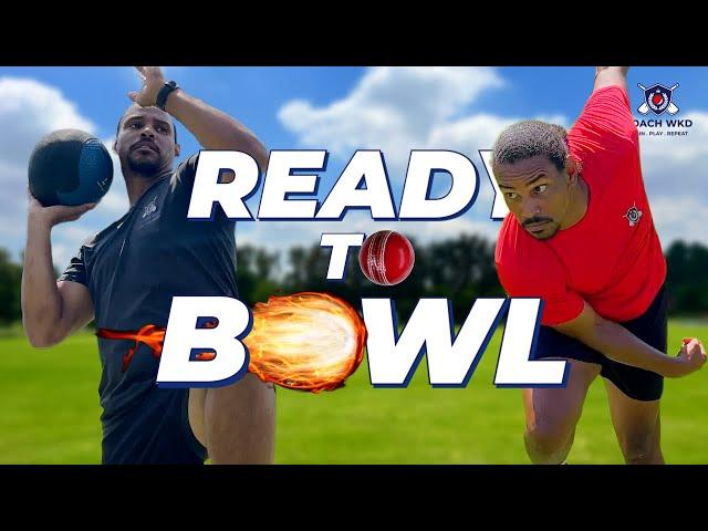 HOW to WARM UP for Fast Bowling | Fast Bowling Drills