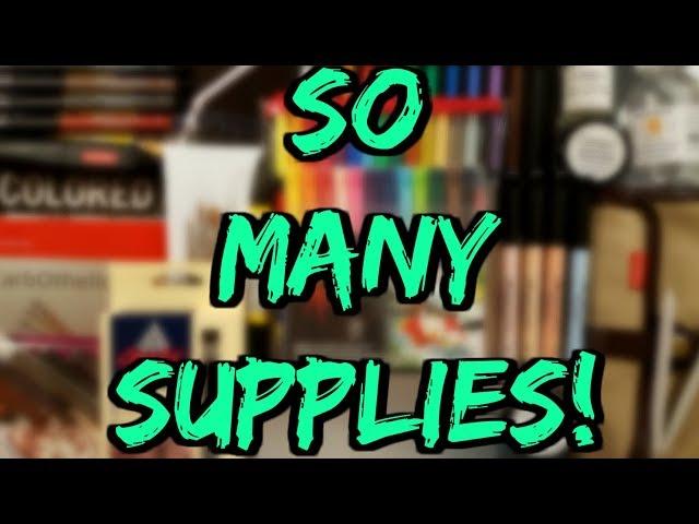 HUGE Autumn Art Supply HAUL |  Jackson's Art Supplies Review