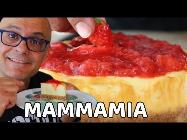 TORTA MAMMA MIA CHEESECAKE COTTA  ai FRUTTI di BOSCO festa della mamma Torta senza glutine