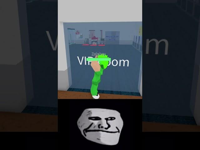 Roblox IQ Moment (Troll Face Meme) #shorts