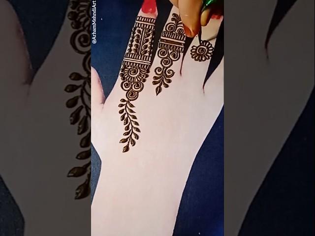 New year Mehndi Design 2025 #shorts #henna #mehndi #trending #youtubeshorts #ytshorts #yt