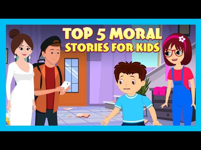 Top 5 Moral Stories for Kids | Tia & Tofu | English Stories | Learning Stories for Kids