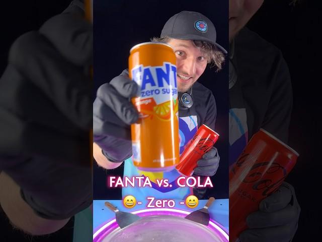 Fanta vs. Cola Ice Rolls 🟠🟤