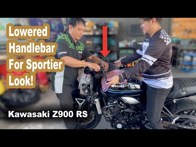 Lowering Stock Handlebar | Kawasaki z900 RS at EA Ninja Shop