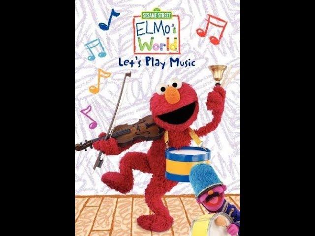 Elmo's World: Let's Play Music (2010 DVD)