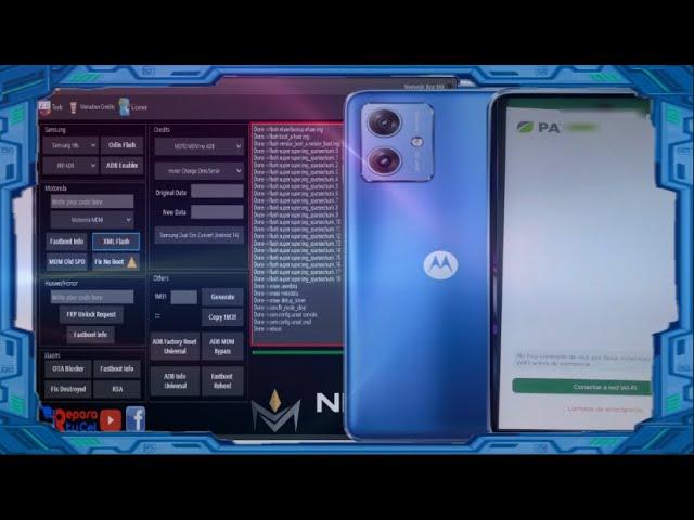 MOTO G54 5G Flash+unlock Bootloader+MDM Bypass con NemisisToolMX