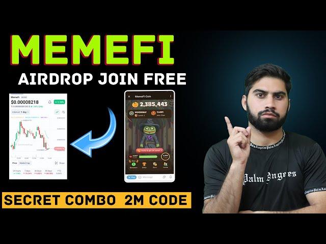 Memefi Free Mining Airdrop || New Combo Secret Tap 2M Reward || Price Prediction