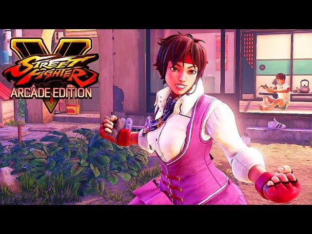 Street Fighter 5 - SAKURA Story Walkthrough @ 1080p (60ᶠᵖˢ) HD 