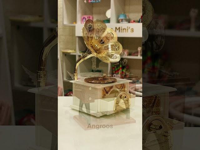  Vintage Music Box Collection | Miniature Retro Decor Gifts | Angroos Gifts