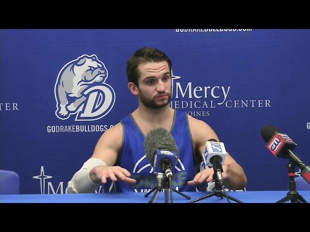 2017-18 Drake Men's Baskeball - Graham Woodward - Hy-Vee Classic Preview - Dec. 14