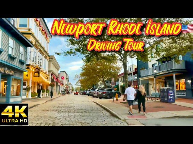 Driving Around Newport Rhode Island 2021