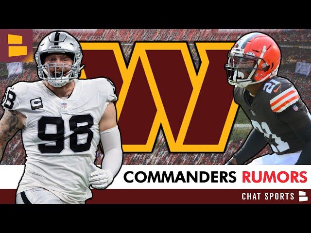 Washington Commanders Rumors: TRADE For Maxx Crosby or Denzel Ward Before the NFL Trade Deadline?