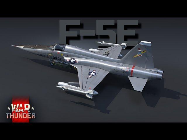 СВЕРЗВУКОВАЯ ШТУРМОВКА. Обзор штурмового геймплея на F-5E в War Thunder.