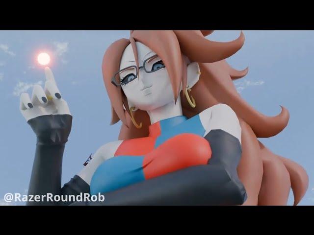 Giantess Growth Android 21
