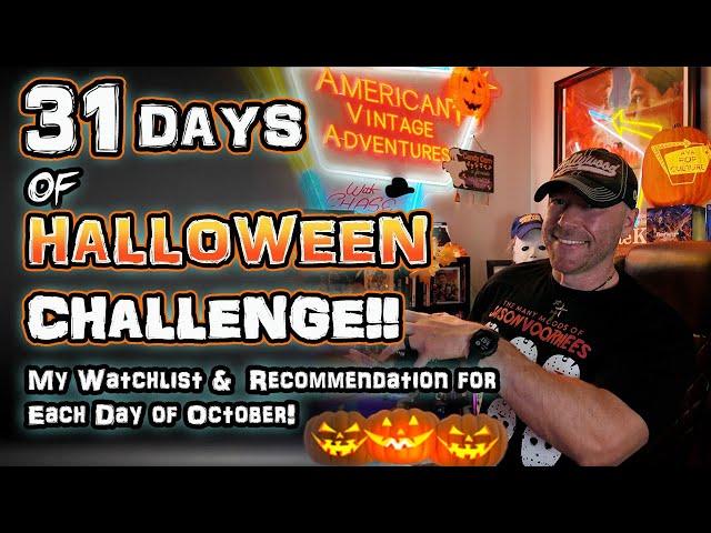 31 Days of Halloween CHALLENGE! My Horror Movie Watchlist