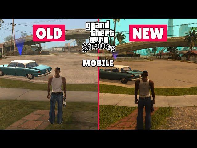 GTA San Andreas: The Definitive Edition vs. Original Graphics Comparison [Android/iOS]