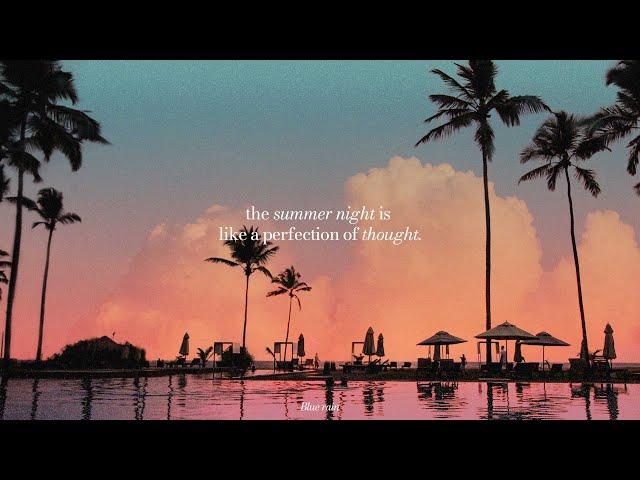 Beach ambience at sunset  Chill vibes  Design making tutorial