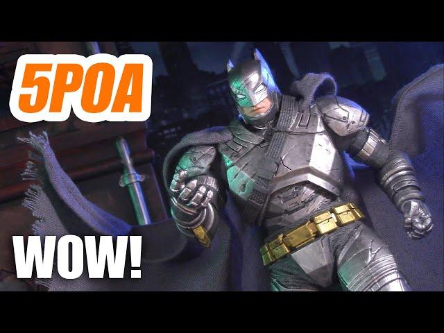 BEST BATMAN OF 2024? McFarlane Toys DC Multiverse BvS Armored Suit Batfleck Action Figure Review