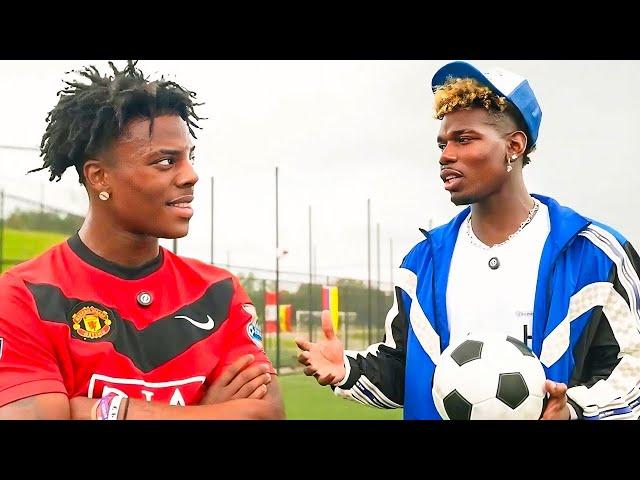 iShowSpeed vs Paul Pogba 1v1 Football