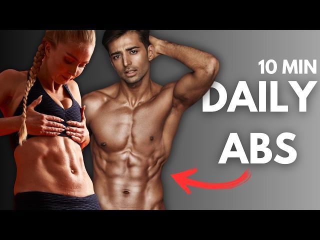 10 MIN ABS WORKOUT at home SIXPACK ab routine (no equipment)