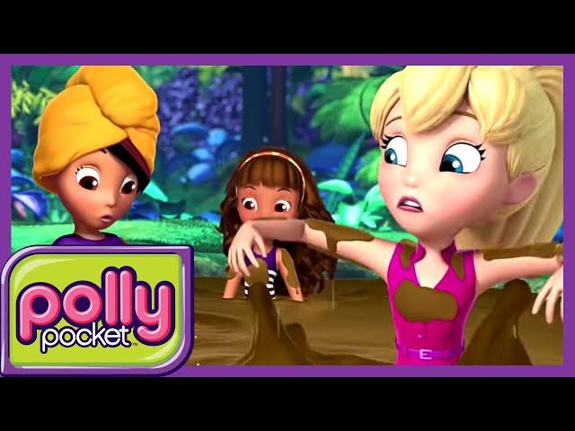 Polly Pocket full episodes | Stuck in the Mud ! Compilation | Kids Movies | Girls Movie