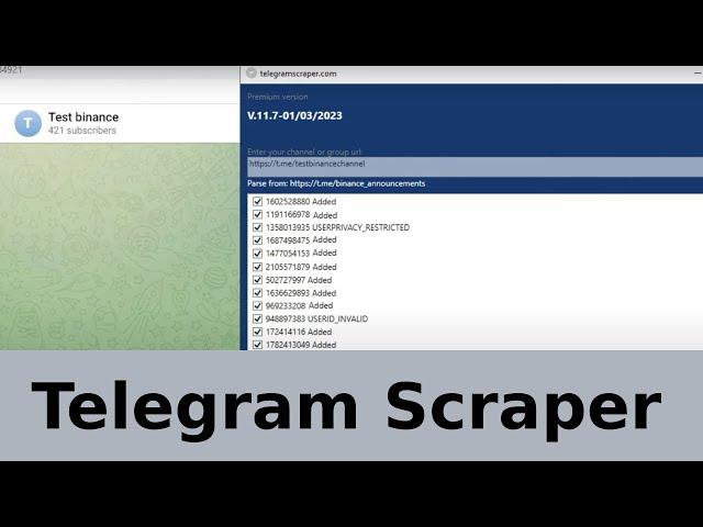 Telegram Scraper | 2025 Method to Scrape Telegram Channel and Group Members