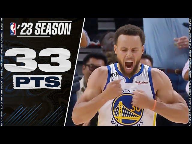 Stephen Curry Activates GOD MODE! 33 PTS 7 THREES Full Highlights vs Heat 