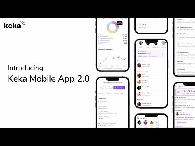 Introducing Keka Mobile App 2.0