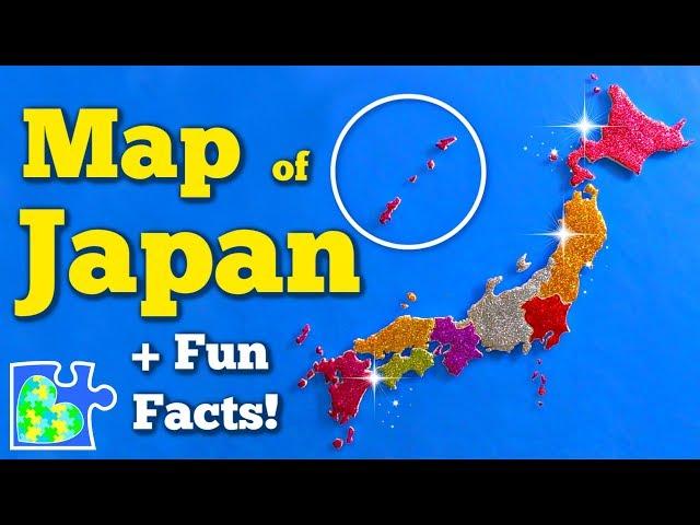 MAP of JAPAN || Eight Regions of Japan || Fun Facts || World Geography