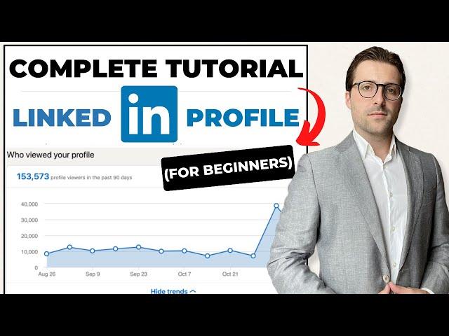 Create a PROFESSIONAL LinkedIn Profile (2024) | (For Beginners)