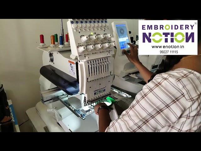 Embroidery Logo Machine NOTION FT 901 S