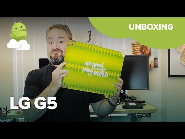 LG G5 — the MOTHER OF ALL UNBOXINGS