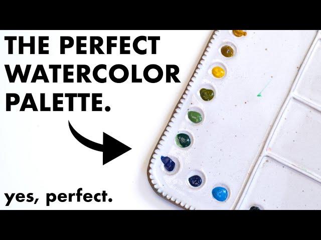 The BEST Way to Set Up the PERFECT Watercolor Palette!