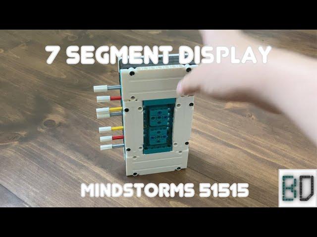 Seven Segment Display | Lego Mindstorms 51515