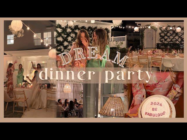 HOST WITH ME | dream planning dinner party 