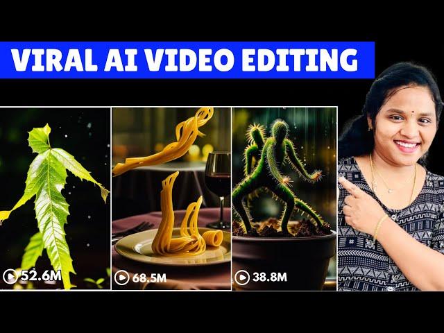 Create VIRAL YouTube Shorts with AI| Get Millions of Views| Dancing Noodles ai reels editing|Telugu