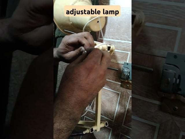 adjustable. #AdjustableLamp#DIYLighting#WorkshopLamp#MechanicalLamp#HandmadeTools #SmartEngineering