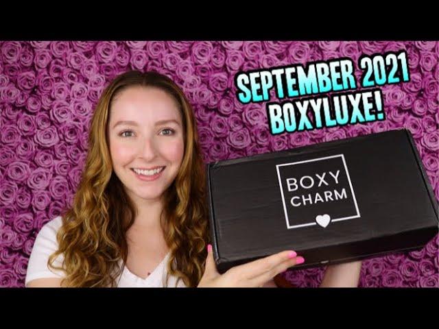 SEPTEMBER 2021 BOXYCHARM BOXYLUXE UNBOXING | $364 Value!