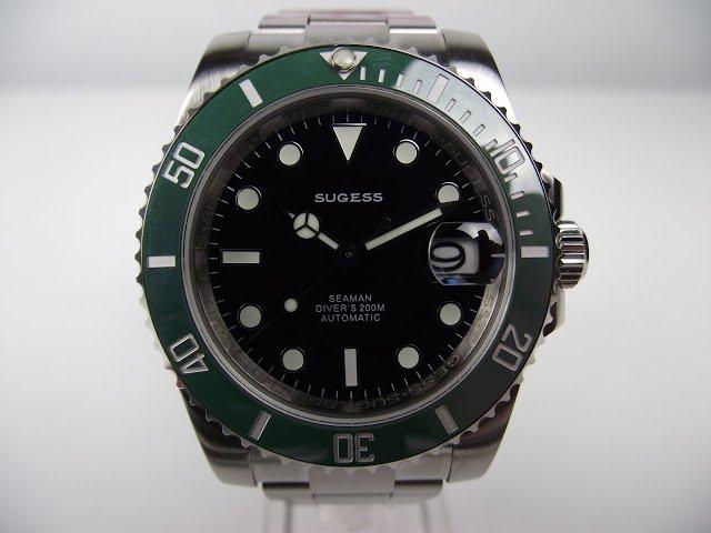 Sugess S421 Seaman Starbucks (Submariner Date Homage) 4K Watch Review