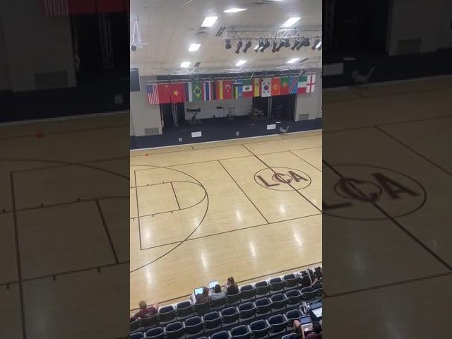 Layton Christian Academy's basketball gym preview.