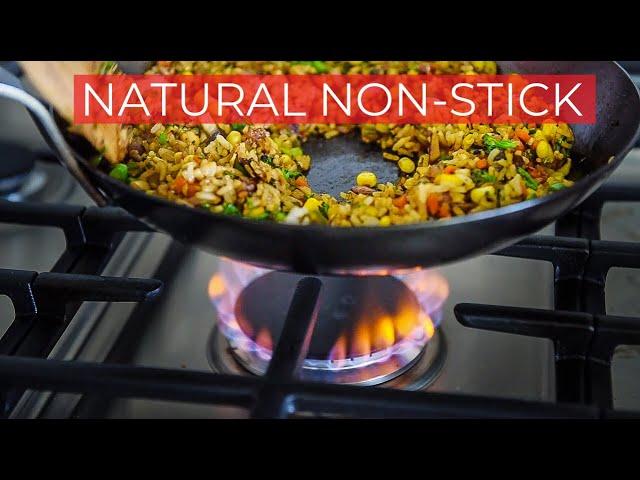 BEST NON STICK PAN?  How to season natural non-stick carbon steel pan