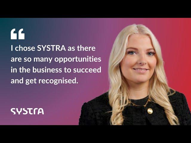 Gracie's apprenticeship journey with SYSTRA