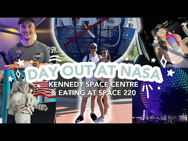 Day 7  | WALT DISNEY WORLD | Day at Kennedy Space Center & Space 220 for Dinner