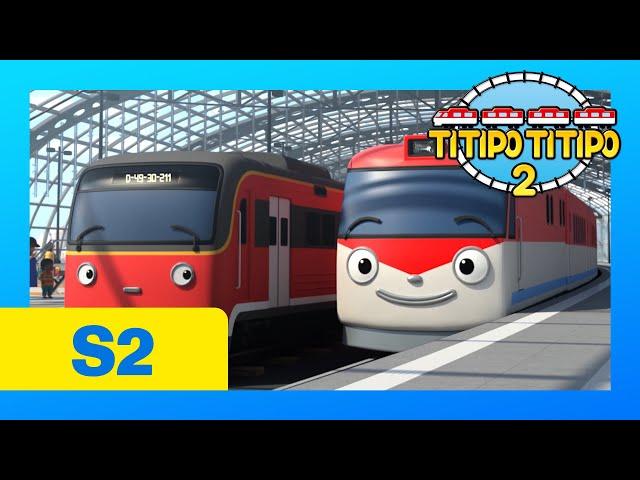 TITIPO S2 EP2 l A Long Haul (Part 2) l Titipo meets a new friend l Trains for kids l TITIPO TITIPO 2