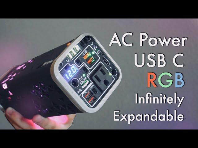 How to Make the Ultimate 18650 Power Bank with Infinitely Expandable Capacity