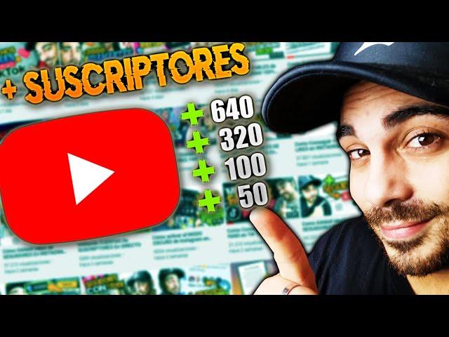 How to WIN 500 FAST SUBSCRIBERS on YouTube  Easy, Fast and FREE 2020