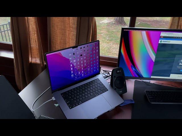 2021 Macbook Pro 16" with 2 external monitors