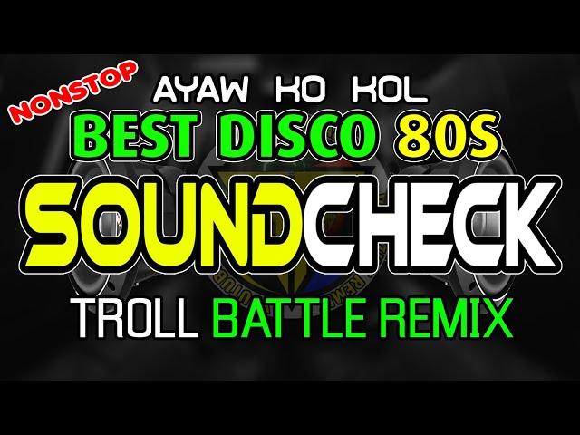 BEST DISCO 80S SOUNDCHECK TROLL BATTLE REMIX PAUPAS DJ JACOBZKIE